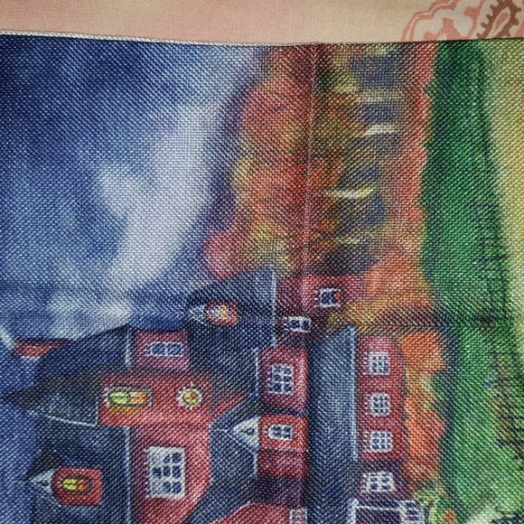 Haunted House Pillow Cover. Halloween. Trick-or-treat - Picture 7 of 13